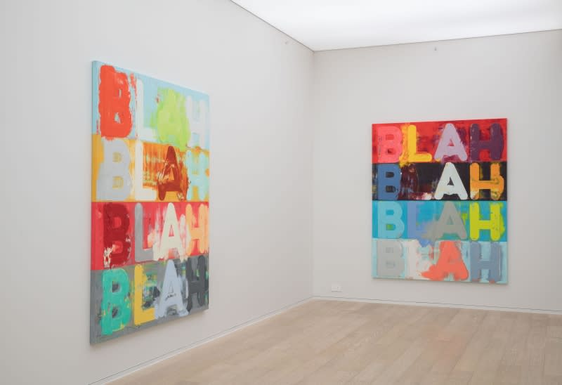 Artwork: Blah, Blah, Blah, 2017 Simon Lee Gallery Hong Kong