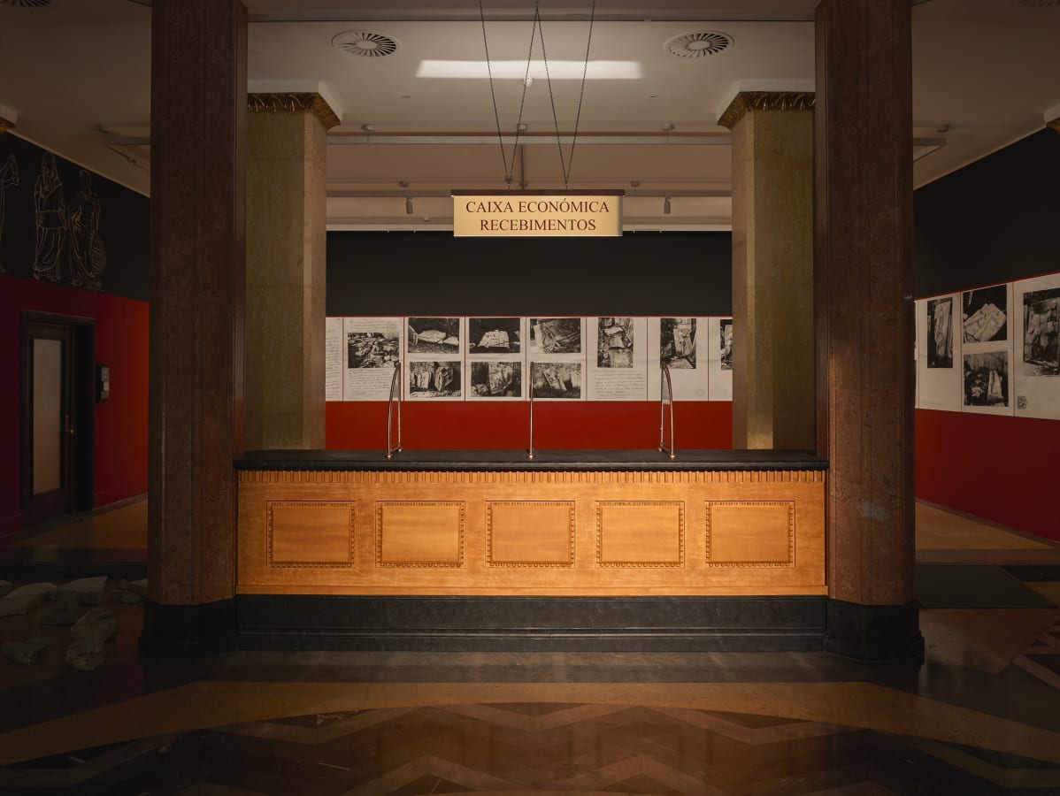 Artwork: Um crime que urge reparar, 2018 Culturgest Porto, Portugal