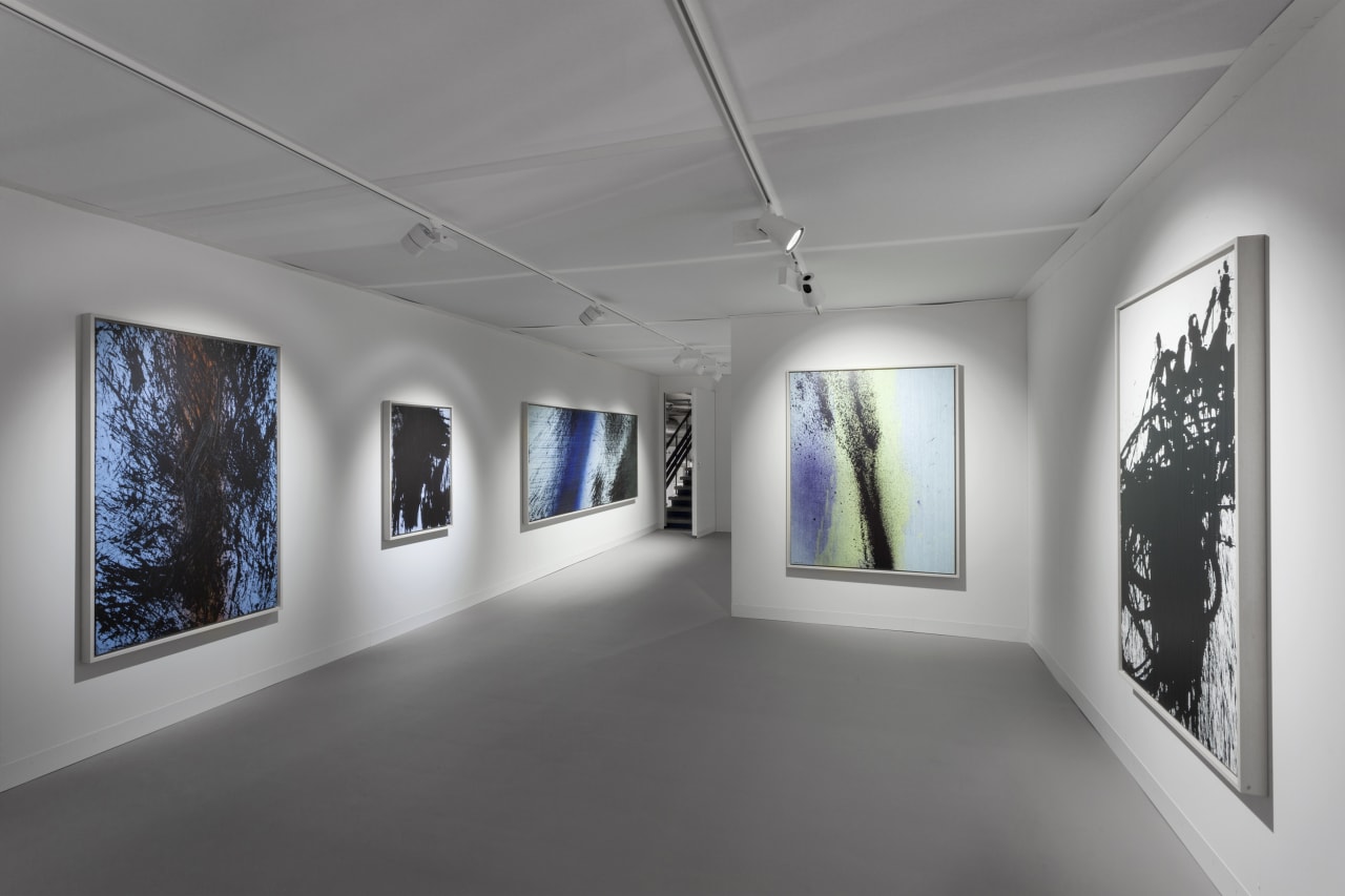Artwork: Hans Hartung Booth M26 & M25 Art Basel, 2017 Basel © Hans Hartung / ADAGP, Paris 2017 Courtesy Simon Lee & Perrotin