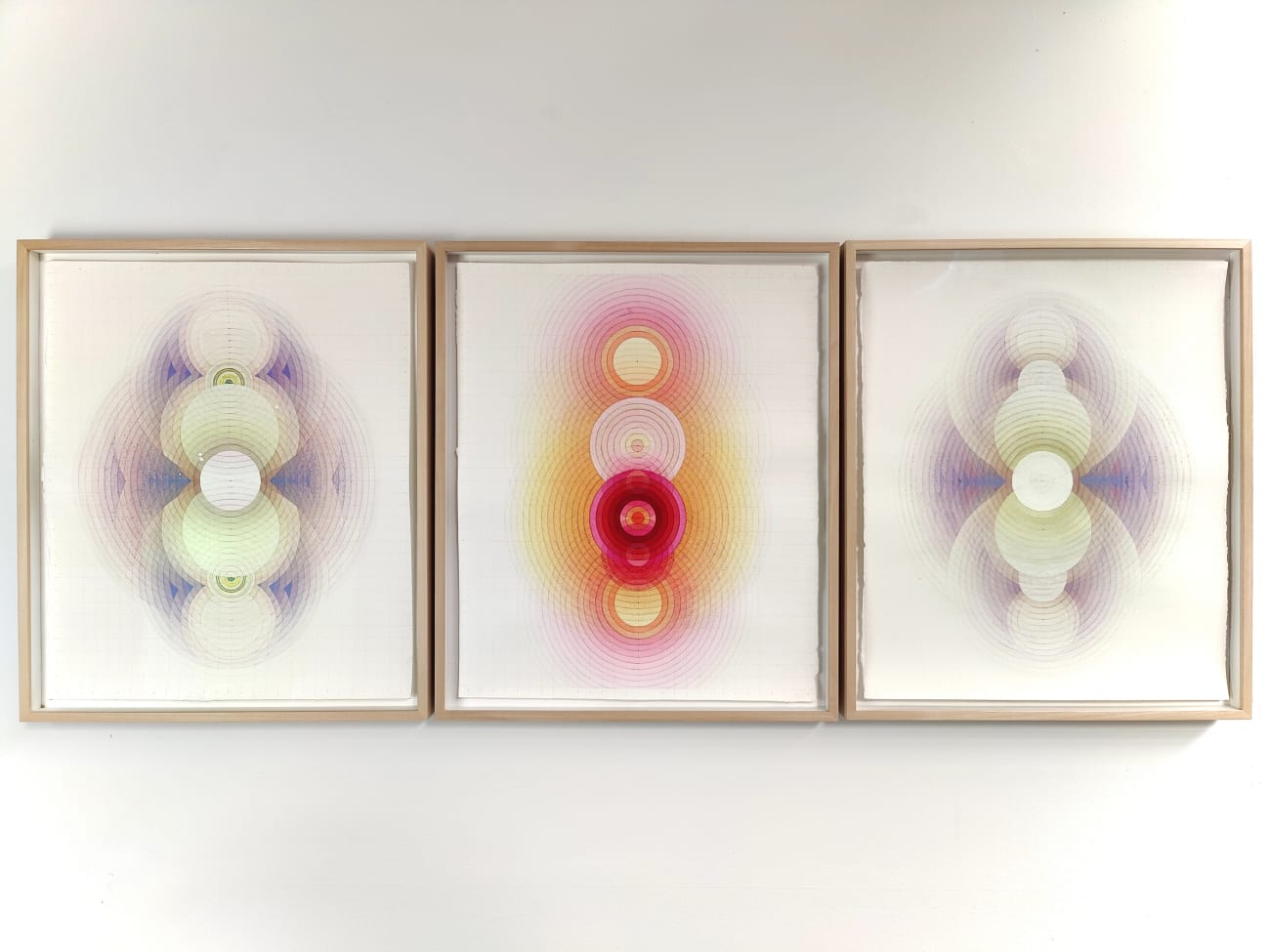 Tanya GOEL, Joba Flowers, violet and orange, 2023