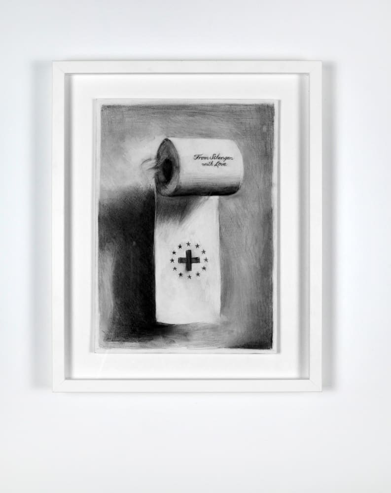 Filip MARKIEWICZ, From Schengen with Love (after Gerhard Richter), 2020