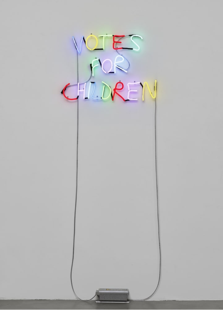 John ISAACS, Untitled (Votes for Children), 2018