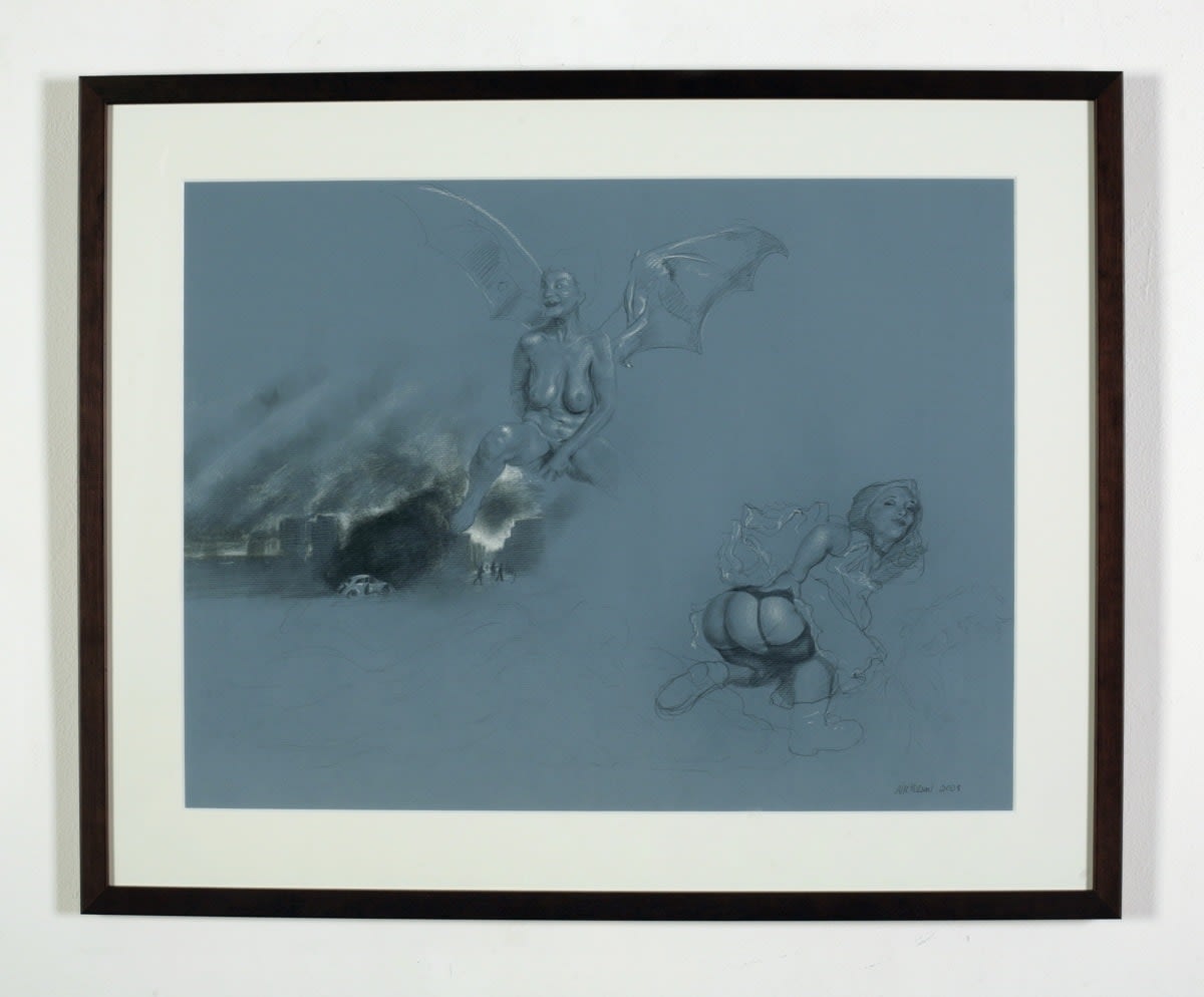 David NICHOLSON, Untiltled (sorcière et femme), 2008