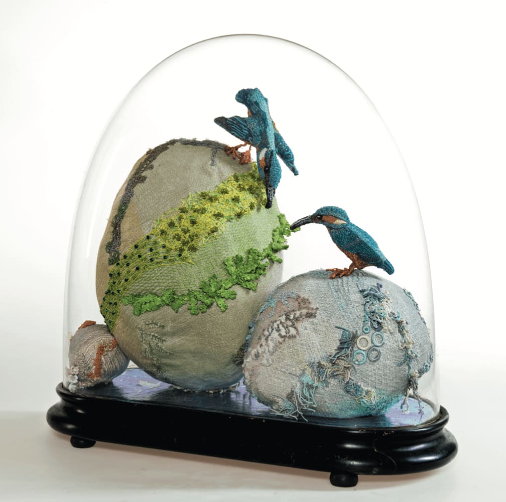 Renate RABUS, Les martins.pêcheurs, 2019