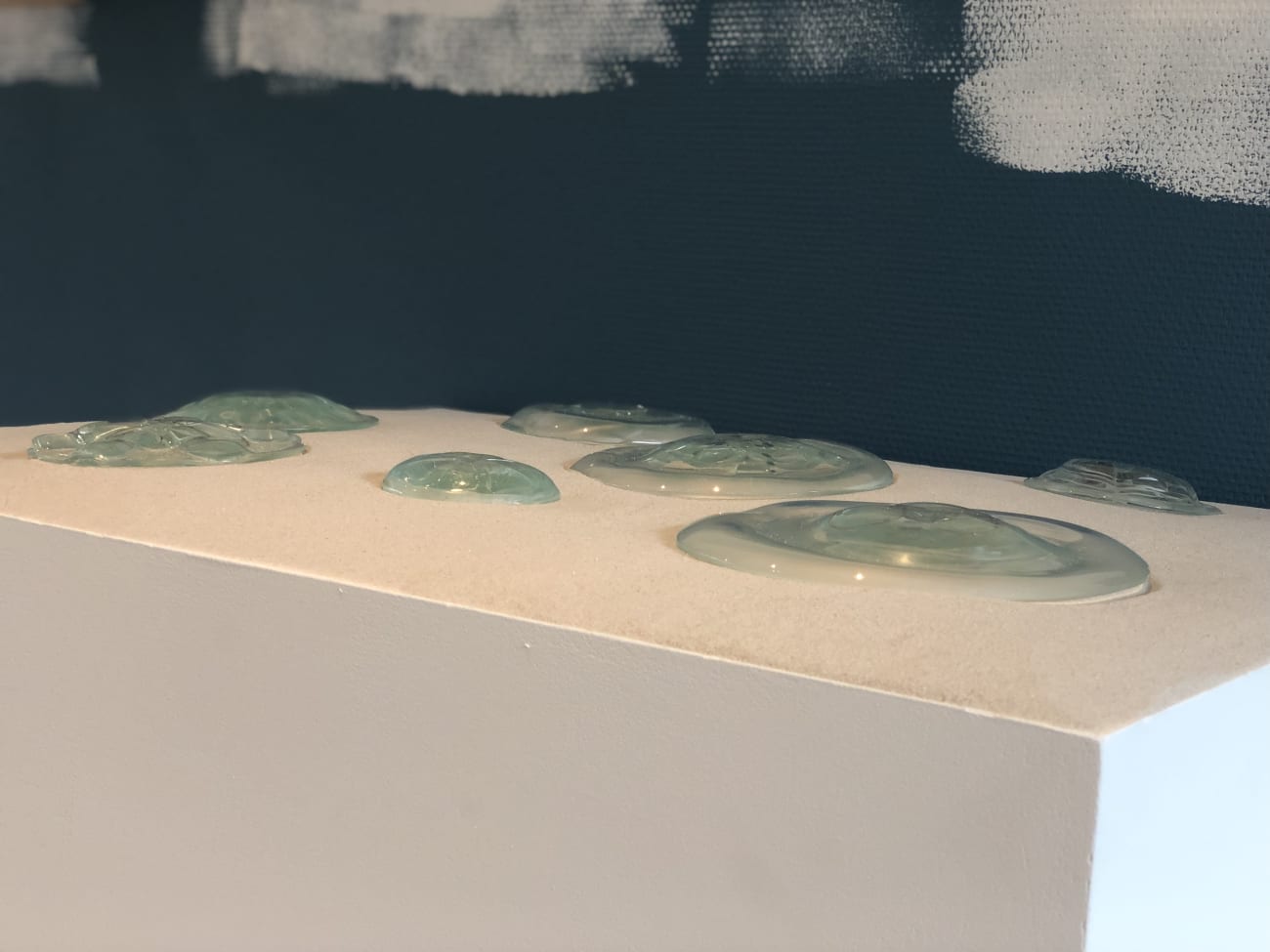 Elodie ANTOINE, Meduses en verre, 2020