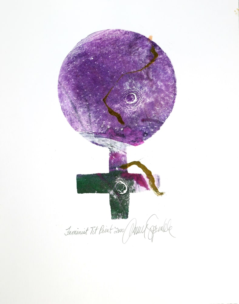Annie SPRINKLE, Feminist tit print, 2000