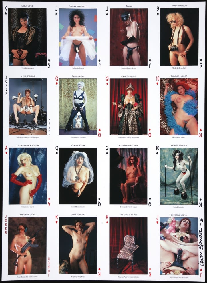 Annie SPRINKLE, Pleasure Activist Playing Cards (x4)