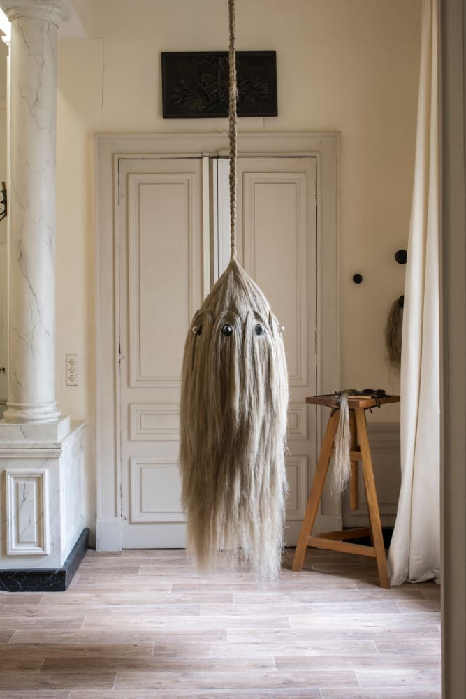 Elodie ANTOINE, Sculpture en lin 3, 2022