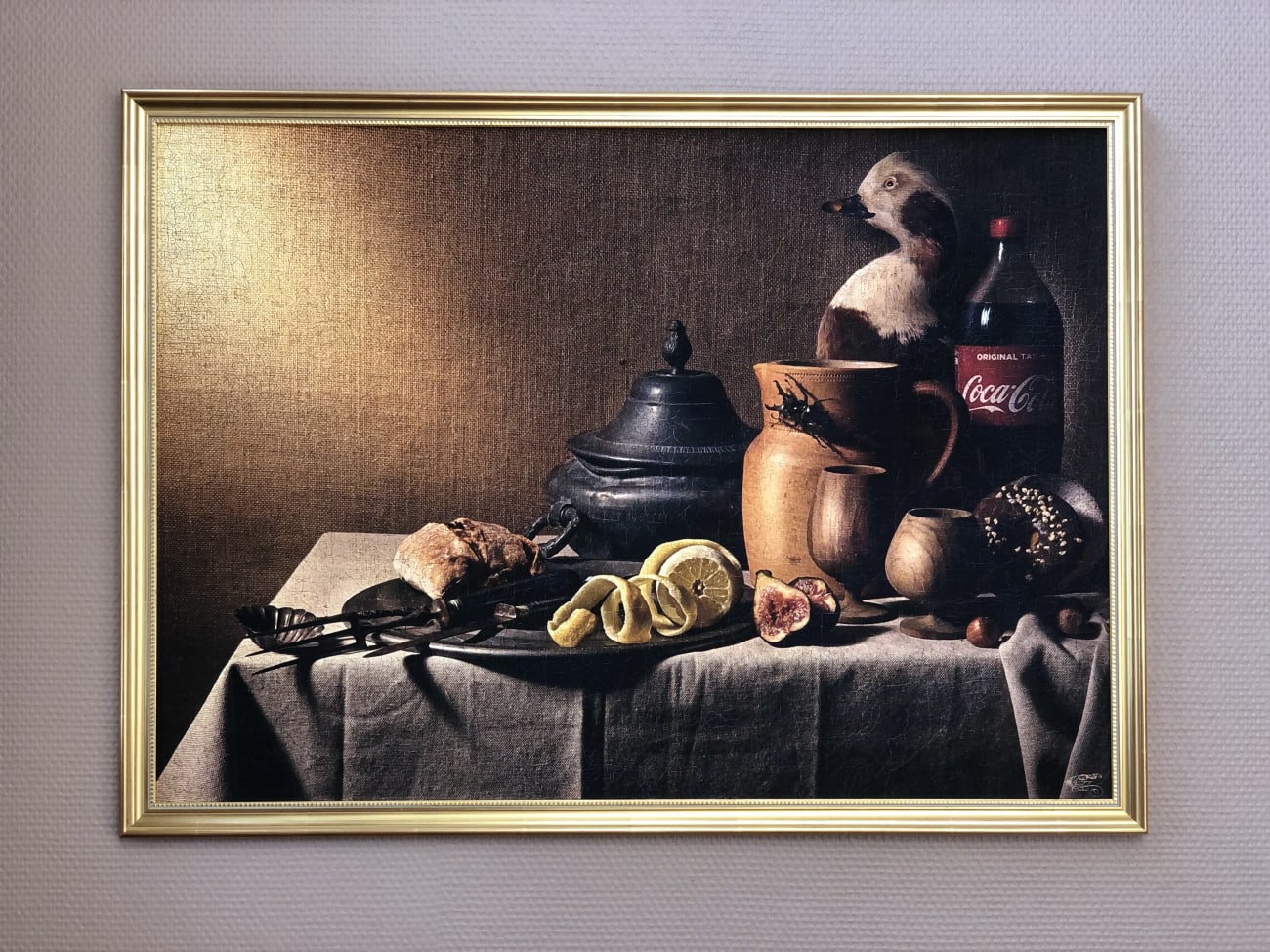 Cédric TANGUY, Nature morte au Coca, 2019