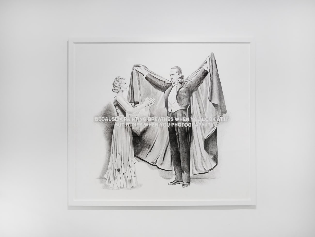 Filip MARKIEWICZ, Because a painting breathes when you look at it, but it dies when you photograph it…, 2018