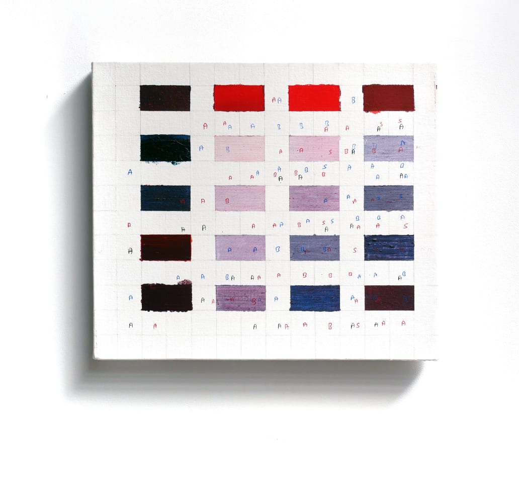 Tanya GOEL, Colour study for Mechanisms, 2019