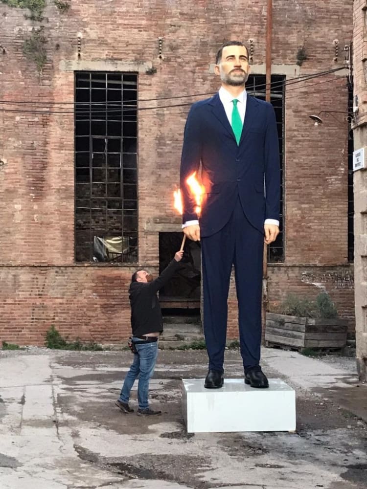 Eugenio MERINO, La Quema Del Ninot , 2020