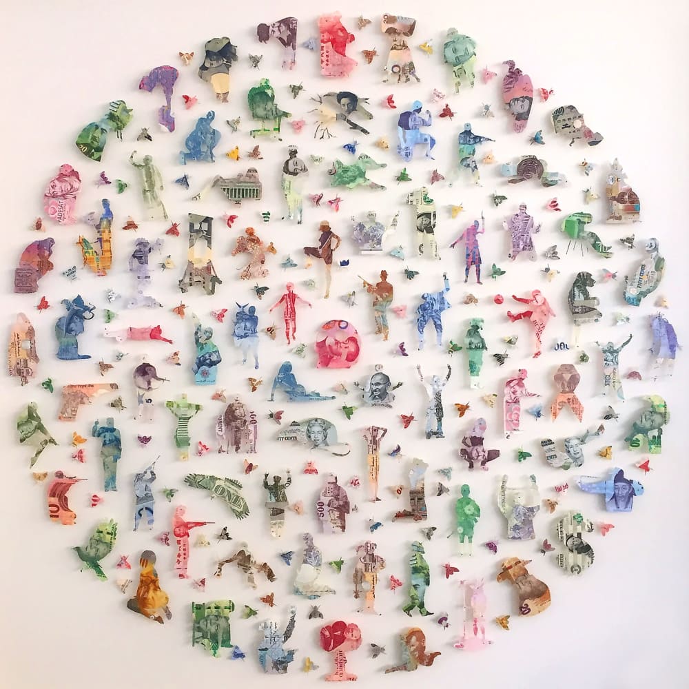 Carlos AIRES, Money Makes the World Go Round V, 2013-2022