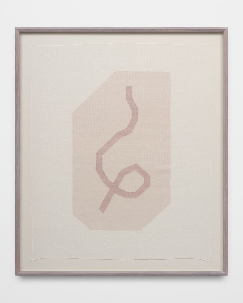 Ruth Laskey, Twill Series (Loops 4), 2023