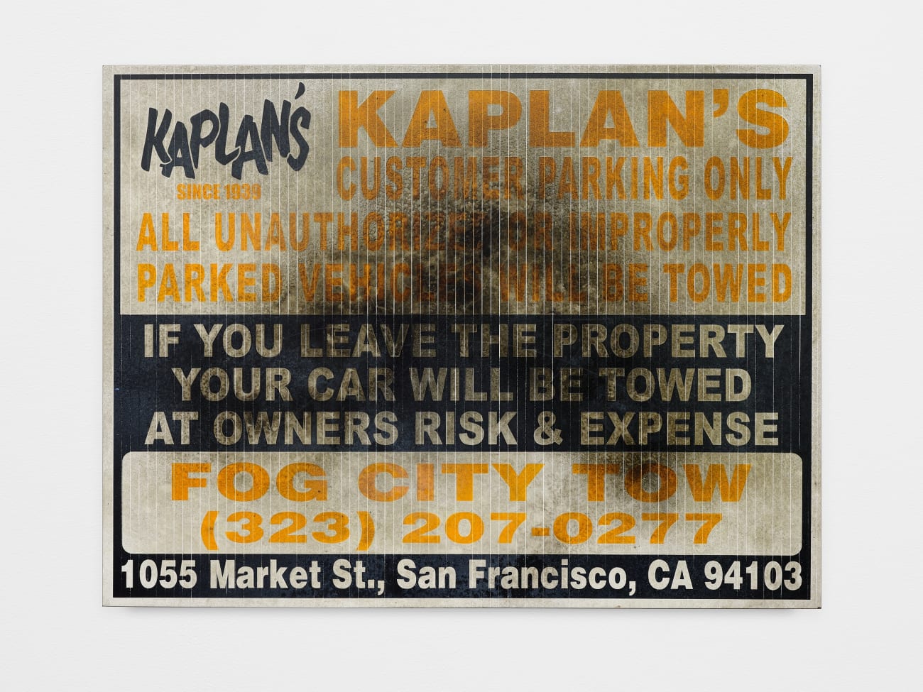 Mario Ayala, Kaplan's Tow, 2022