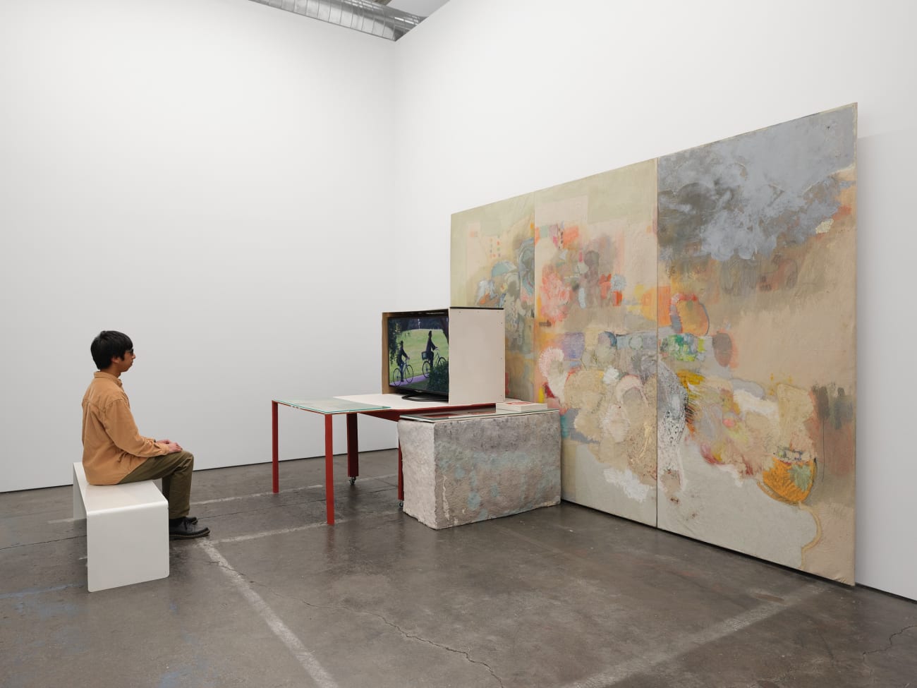 Rafael Delacruz, A Picture: Me in the air, next to that thing, 2024-2025