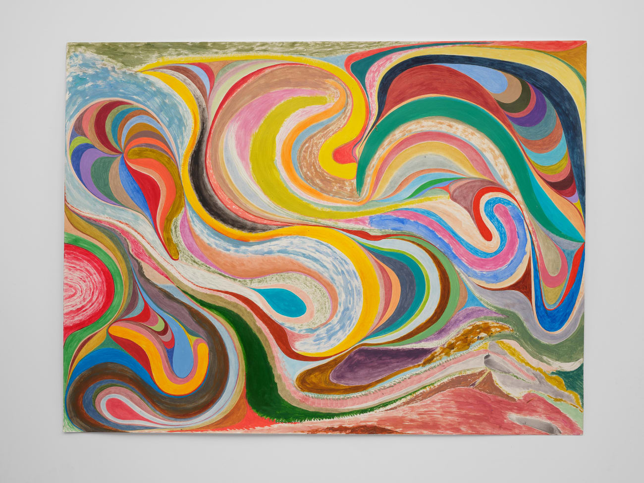 Chris Johanson, momentary, With, 2024