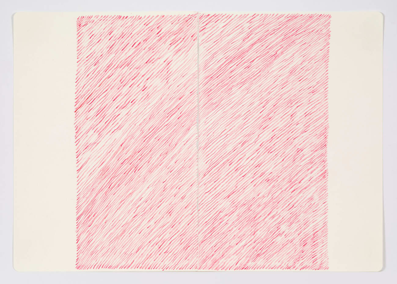 Jessica Dickinson, expansion-here (notebook drawing for From-Here #8), 2021