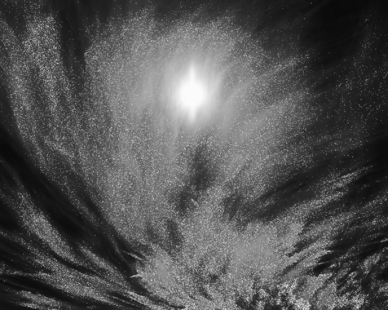 Trevor Paglen, View of the Sun | Harris Corner Detector, 2020