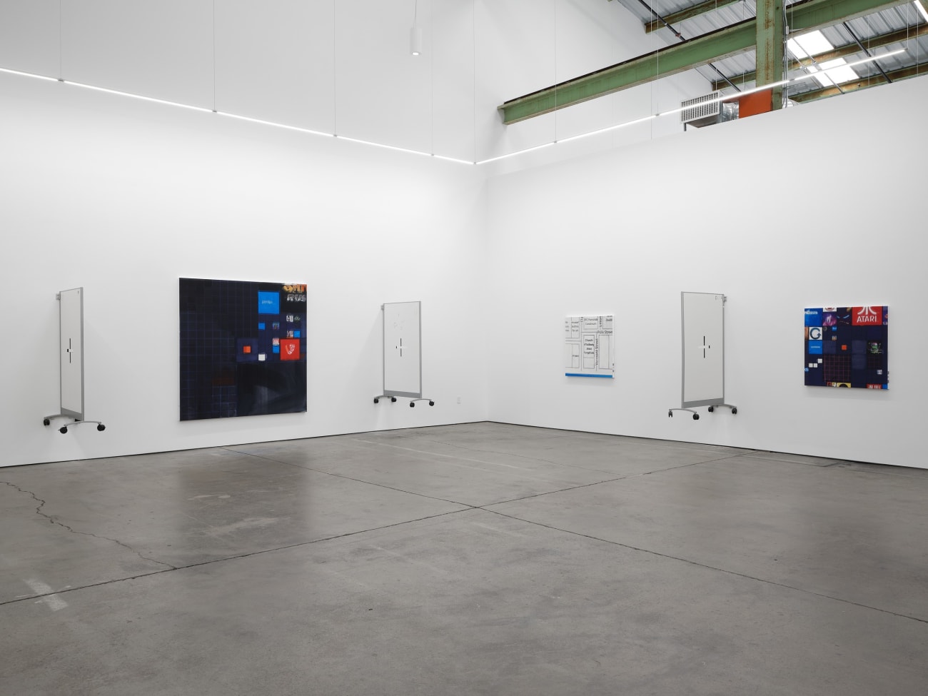 Simon Denny, Metaverse Landscape 26: The Sandbox Land (-179, 37), 2023