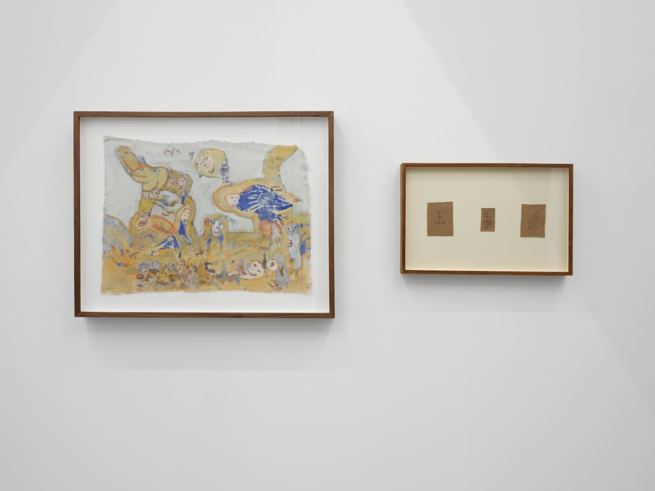 Ross Simonini, Three Under Drawings, 2021
