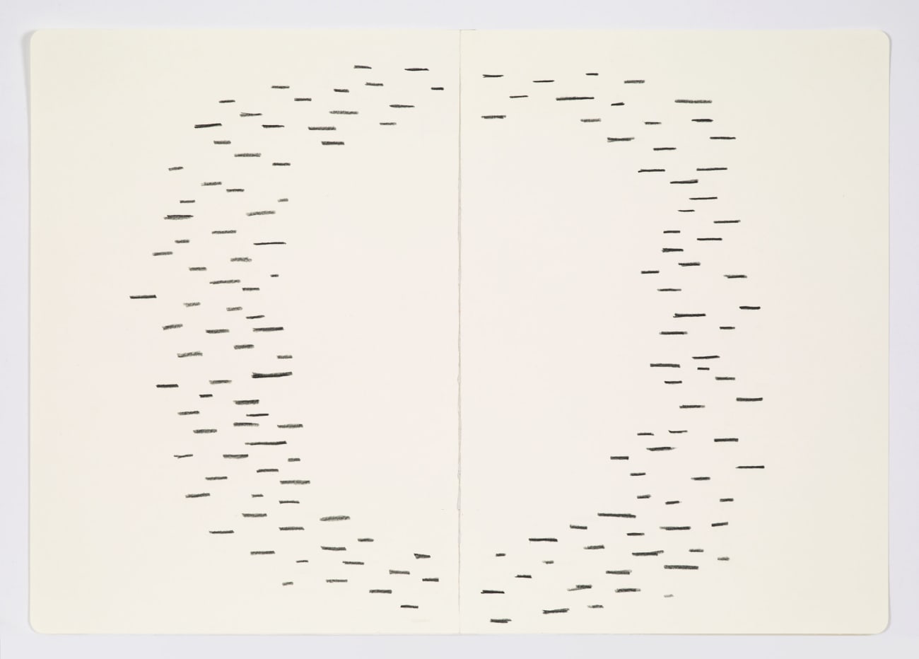 Jessica Dickinson, the-sounds/it-cuts (notebook drawing for From: Know #3), 2020