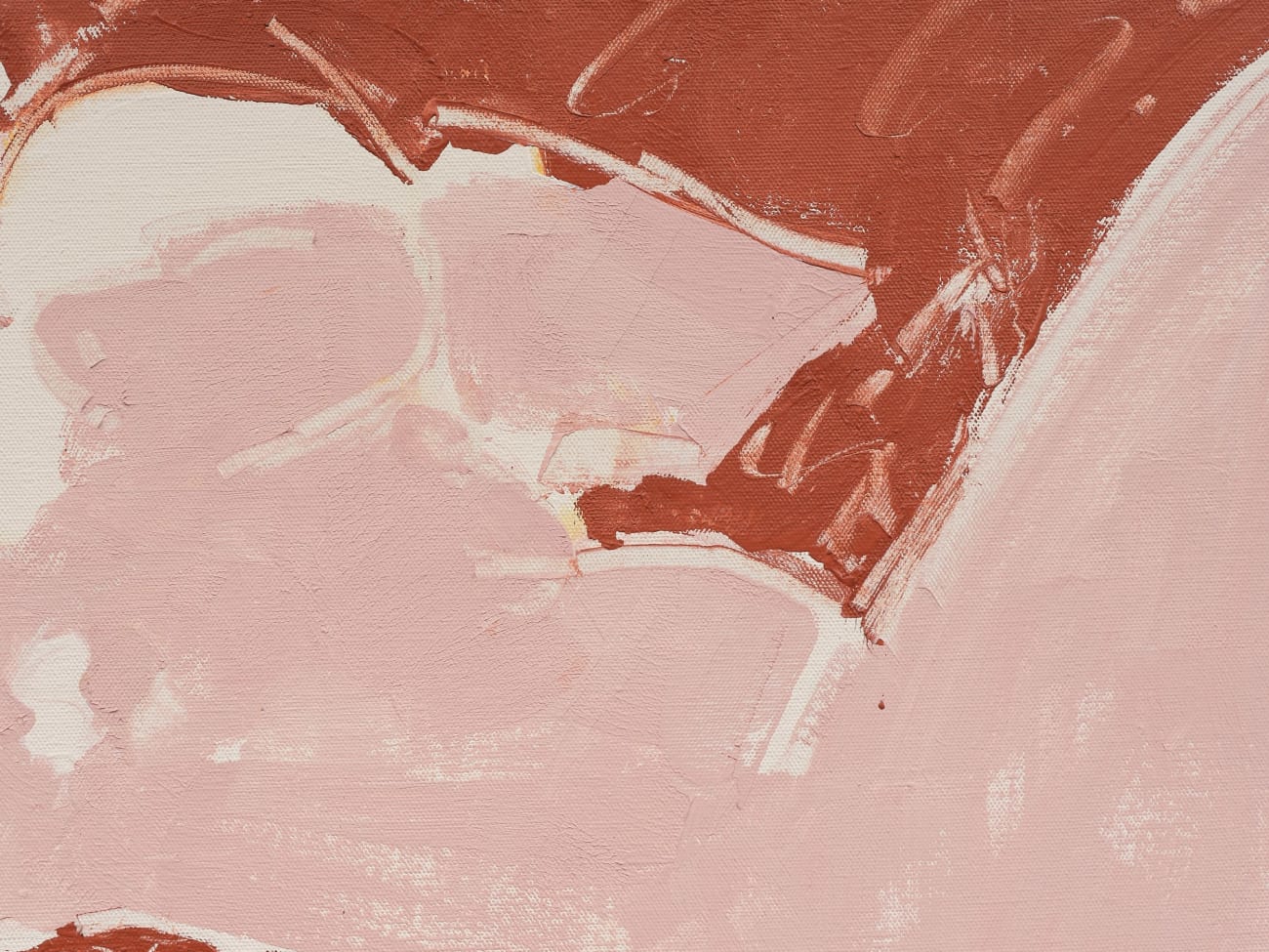 Stephen Pace, Reclining Pink Nude on Terra Cotta, 1978