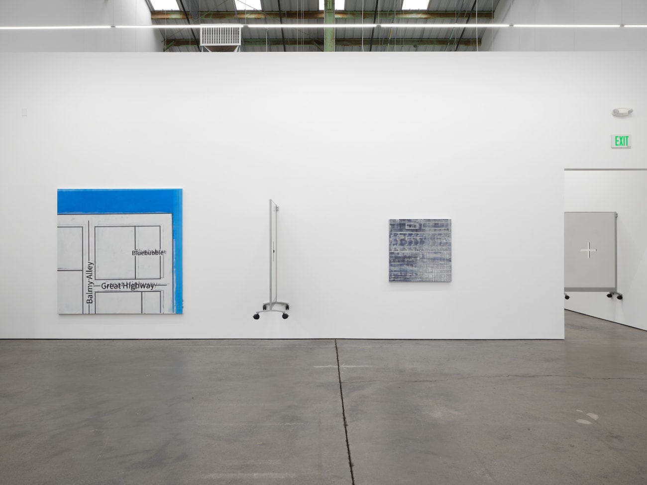 Simon Denny, Metaverse Landscape 32: Decentraland Parcel -30,-108, 2023