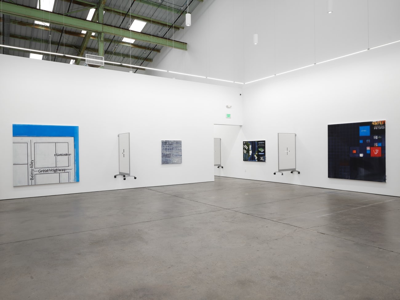 Simon Denny, Metaverse Landscape 32: Decentraland Parcel -30,-108, 2023