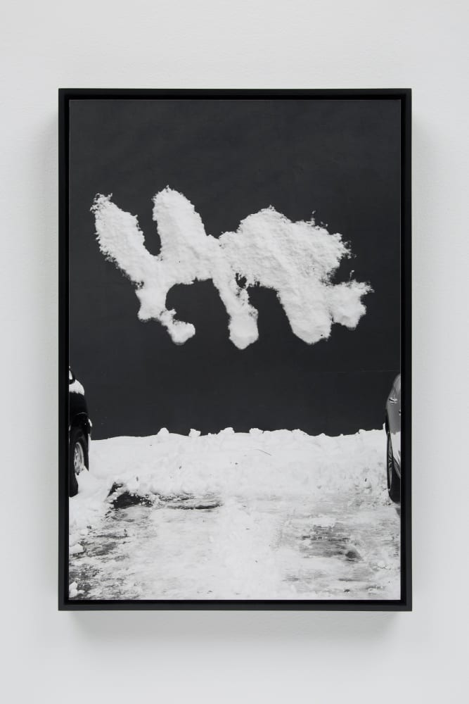 Shannon Ebner, SNOW DRIFT'R, 2022