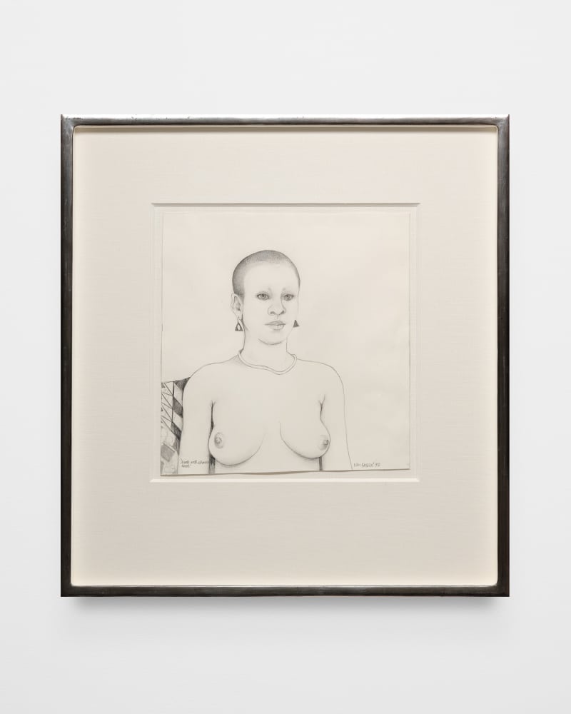 Beth Van Hoesen, Nude with Shaved Head, 1992