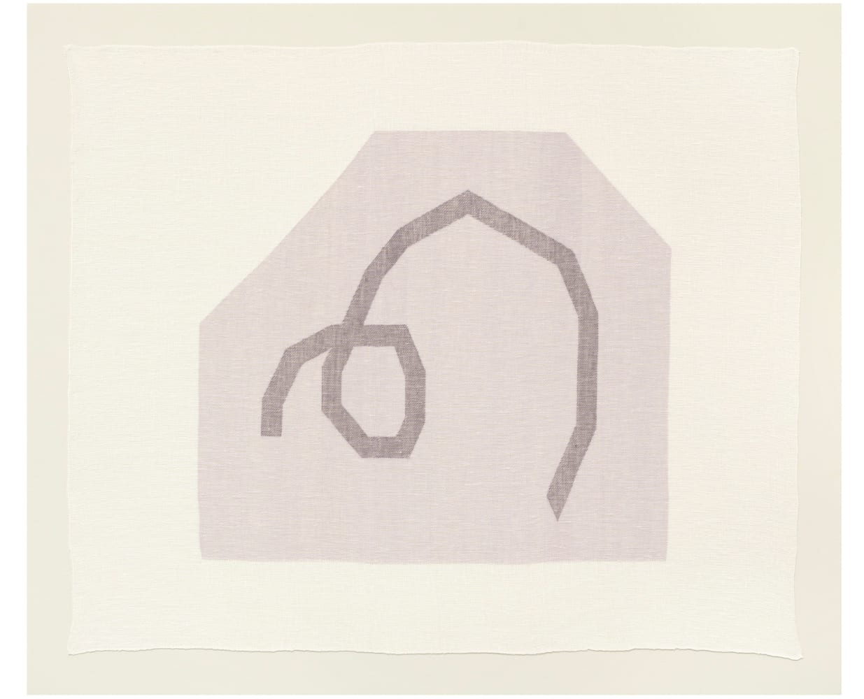 Ruth Laskey, Twill Series (Loops 3), 2023