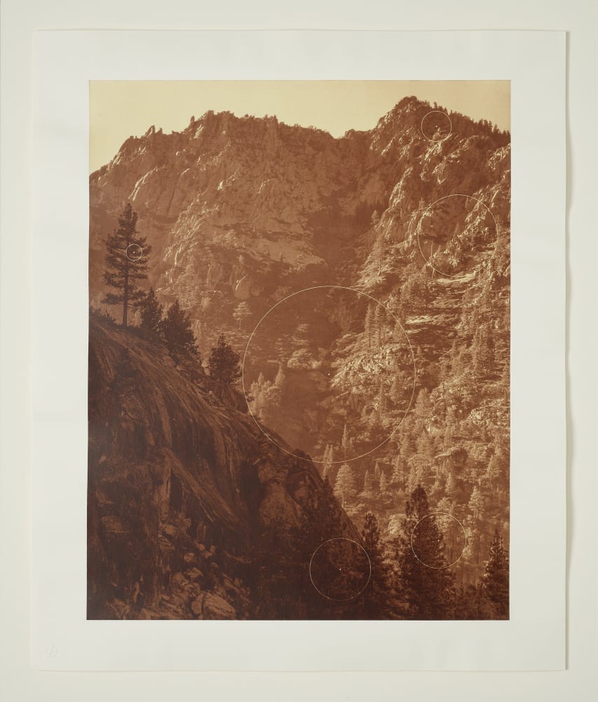 Trevor Paglen, Near Tahoma | Circle Hough Transform, 2020