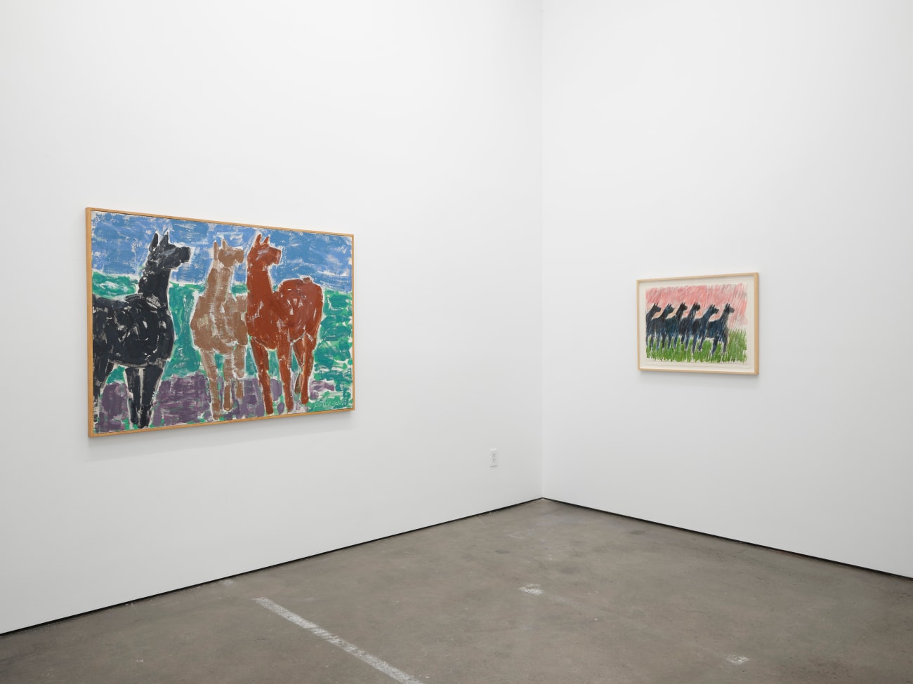 Stephen Pace, Black Horse/Brown Horse, 1990-98
