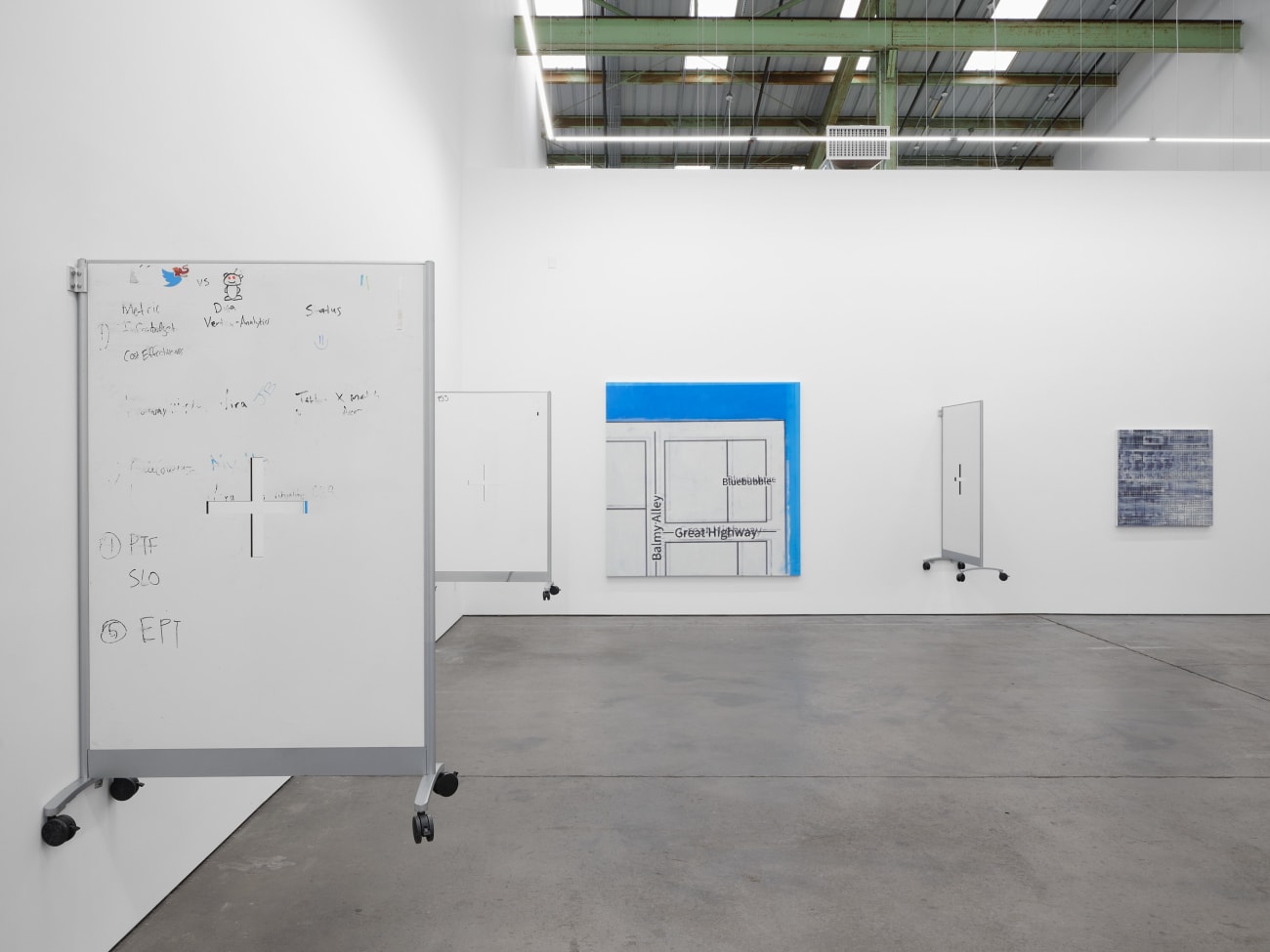 Simon Denny, Divider 2, 2023