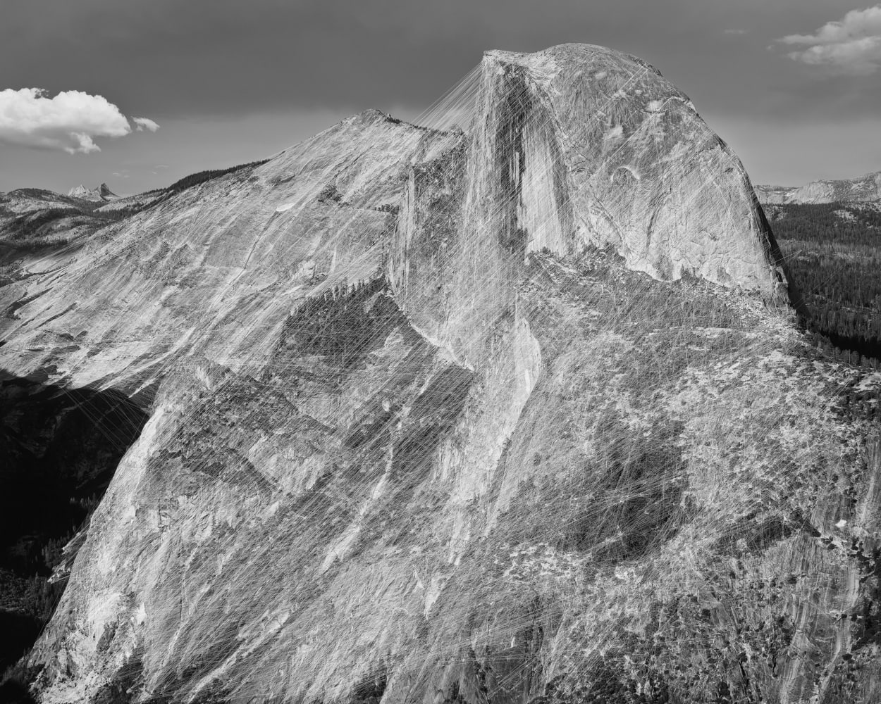 Trevor Paglen, Half Dome | Hough Transform, 2020