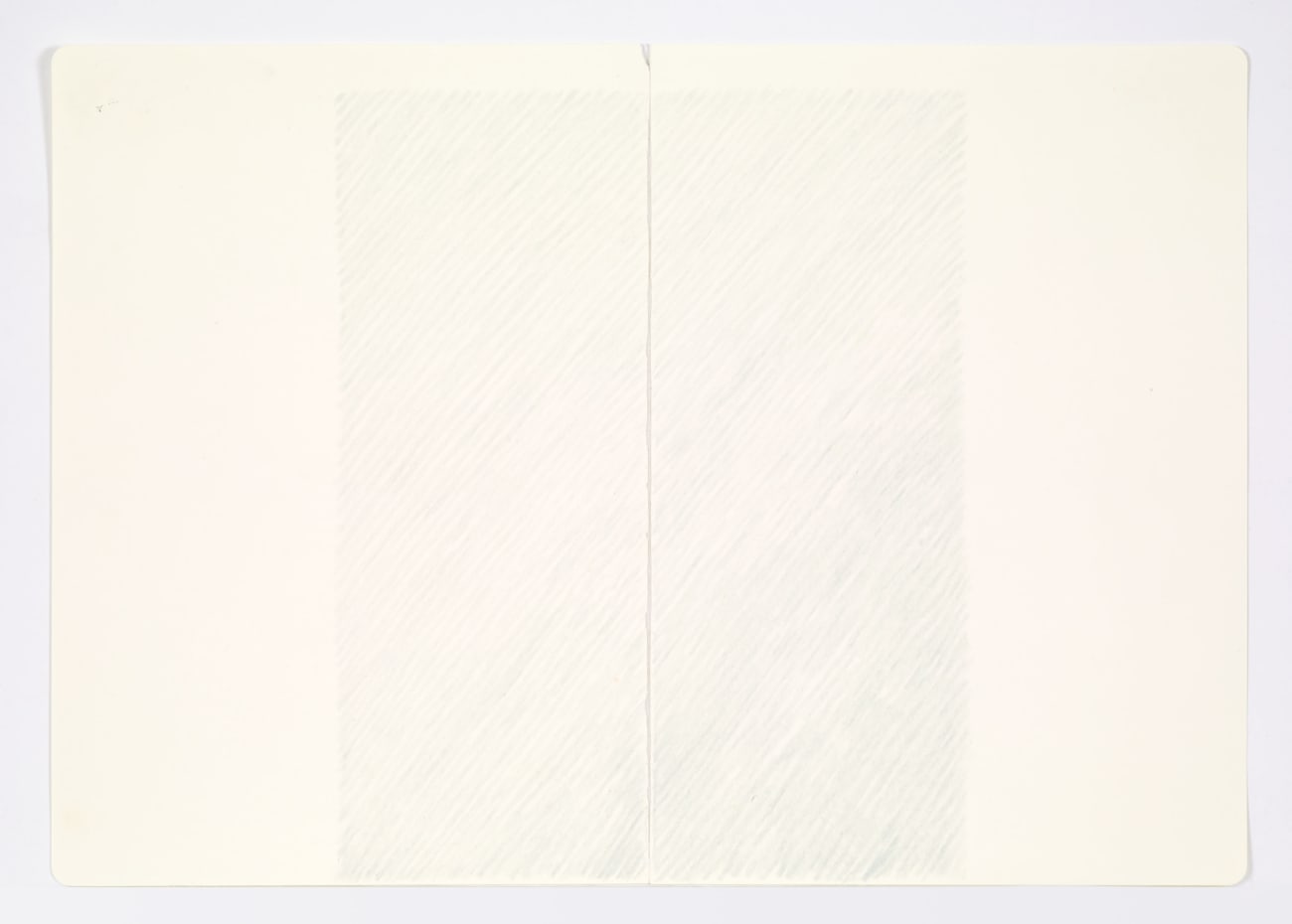 Jessica Dickinson, static-barrier (notebook drawing for From-Here #3), 2020