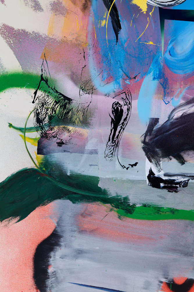 Liam Everett, Untitled (the thief and the hunter), 2021