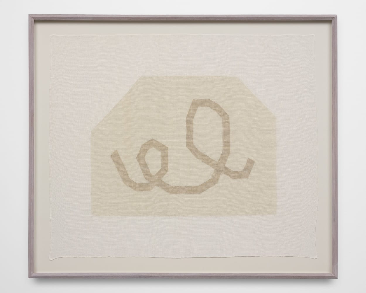 Ruth Laskey, Twill Series (Loops 7), 2023