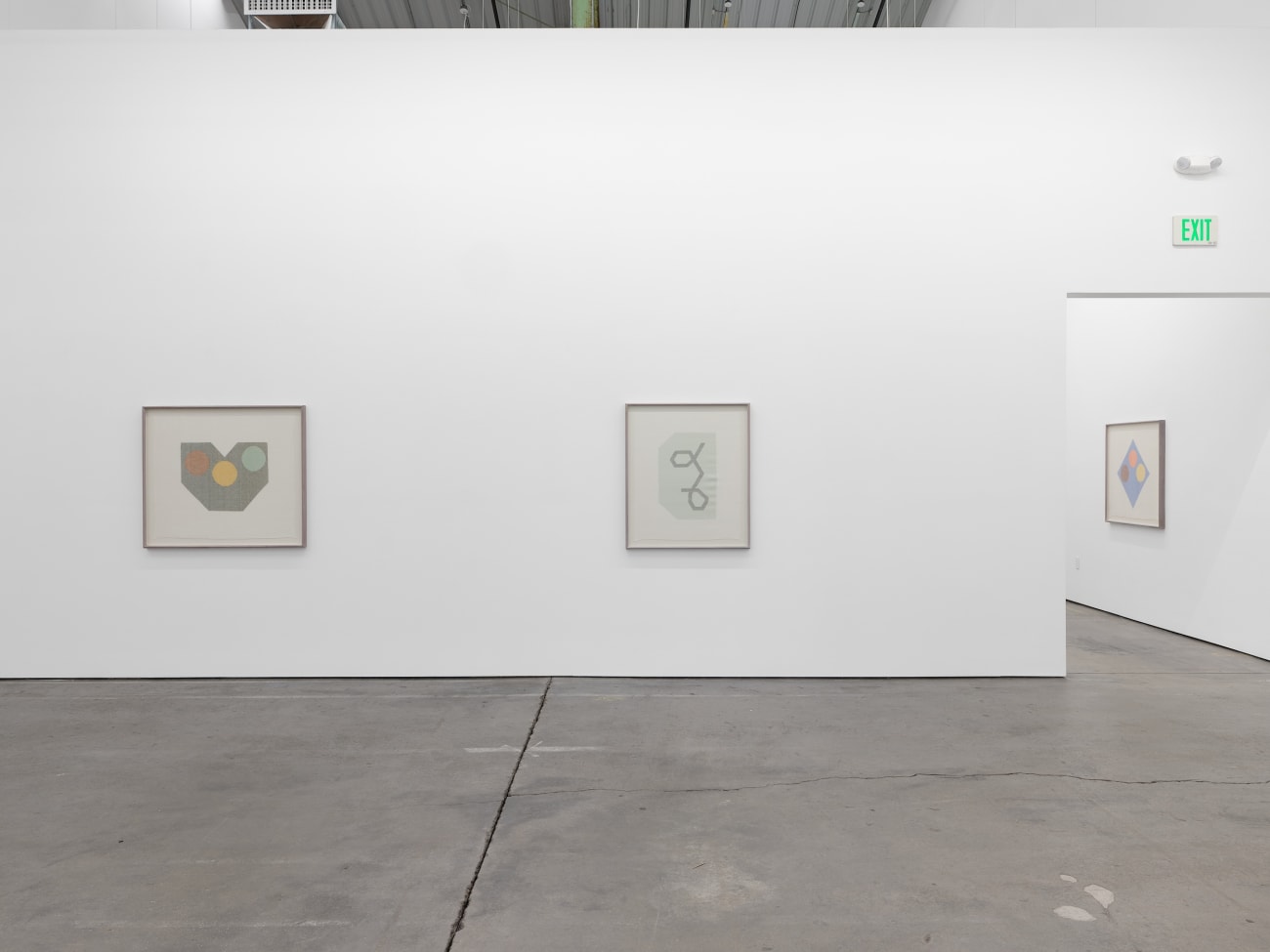 Ruth Laskey, Twill Series (Circles 2), 2022