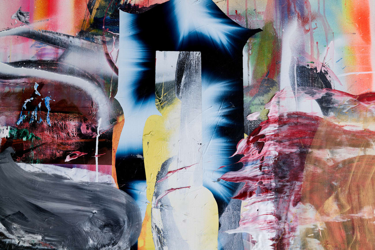 Liam Everett, Untitled (the trees, sunken flames already burned), 2021