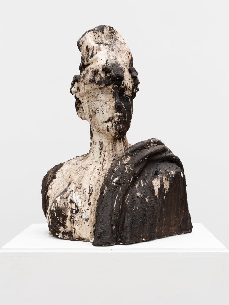 Kiyan Williams, Excavated Statue of Freedom Wearing A Liberty Cap, 2023