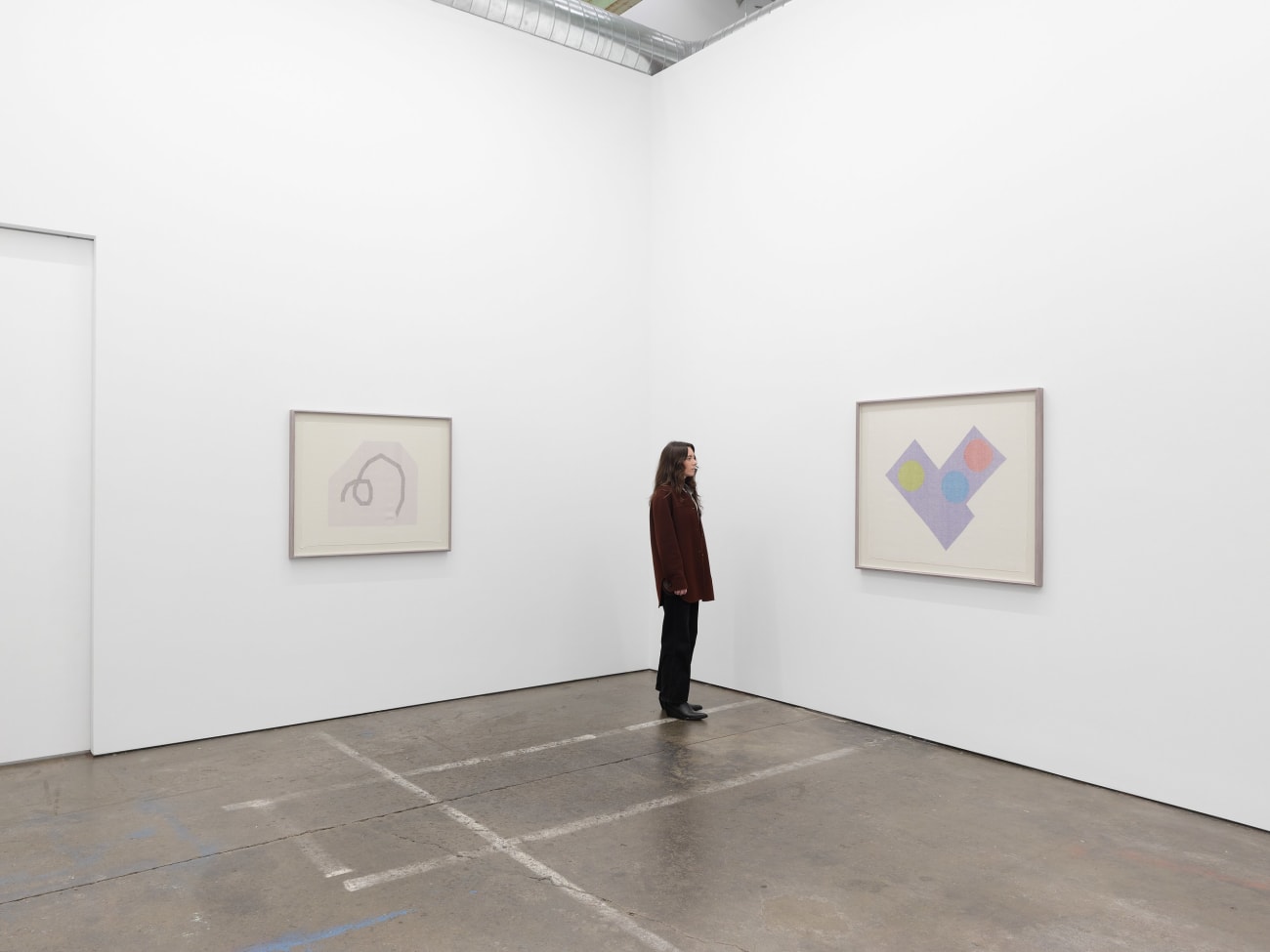 Ruth Laskey, Twill Series (Circles 7), 2022