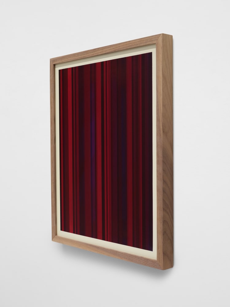 Laeh Glenn, Stripes (Red), 2023