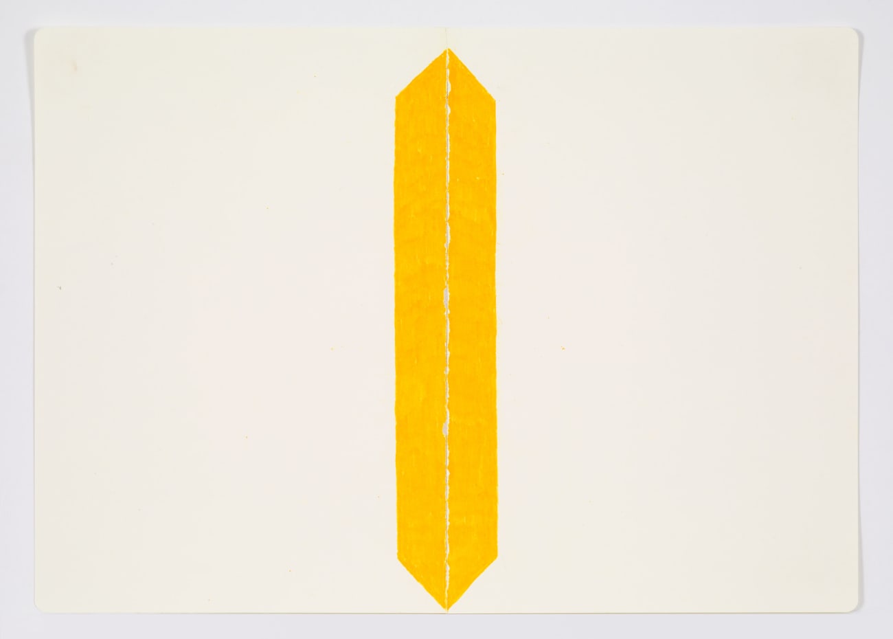 Jessica Dickinson, core (notebook drawing for From-Here #5), 2020