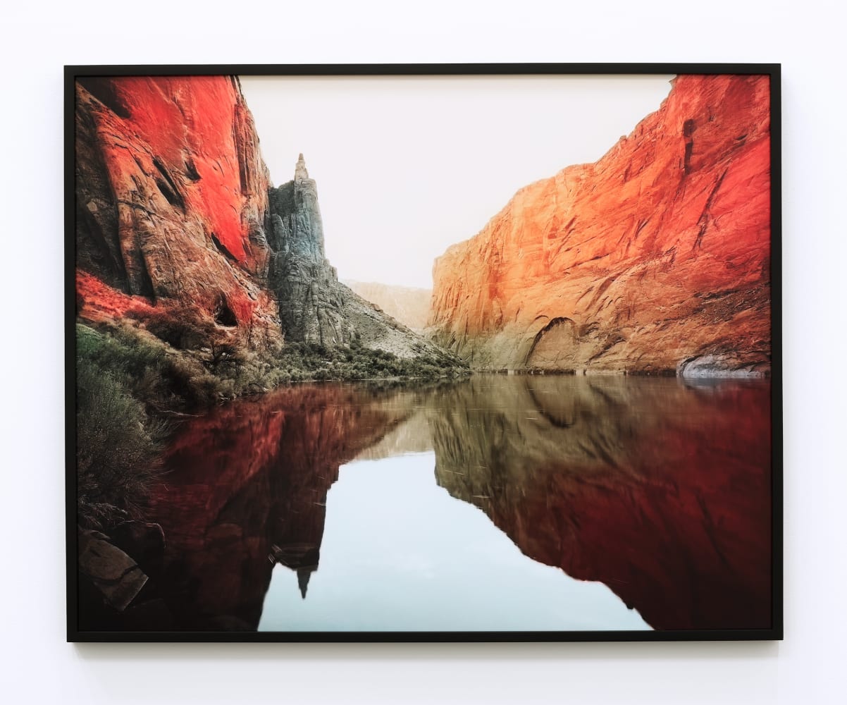 Trevor Paglen, The Glen Canyon | Deep Semantic Image Segments, 2020