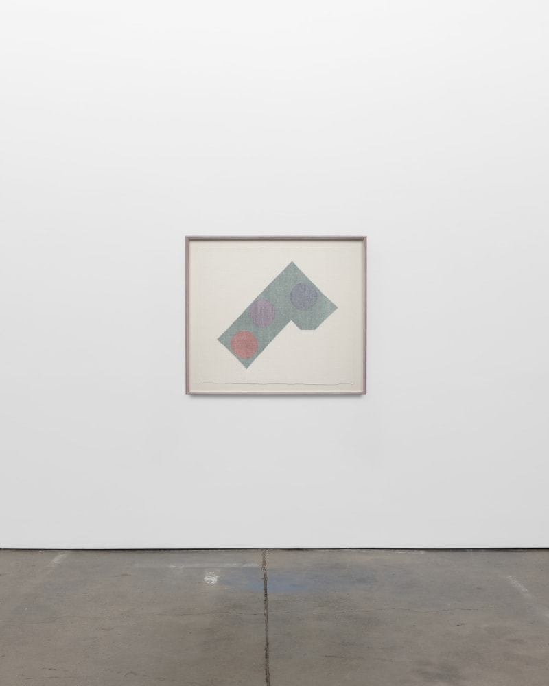 Ruth Laskey, Twill Series (Circles 3), 2022