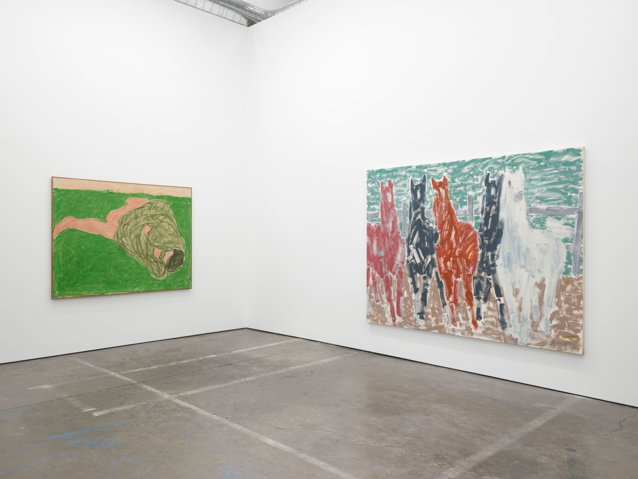 Stephen Pace, Untitled (horses), 1999