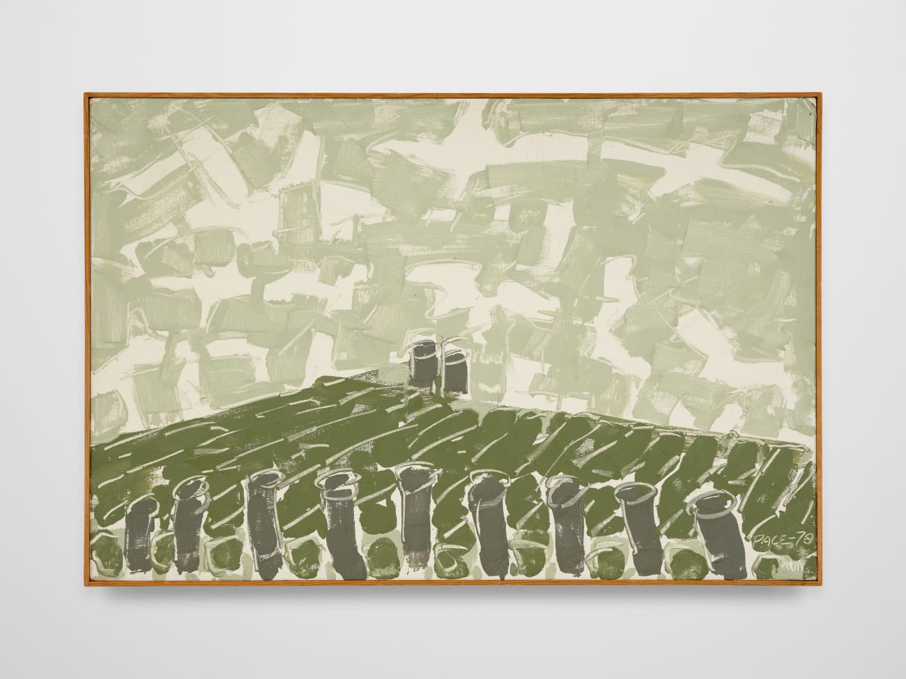 Stephen Pace, Gulls and Pier, 1978