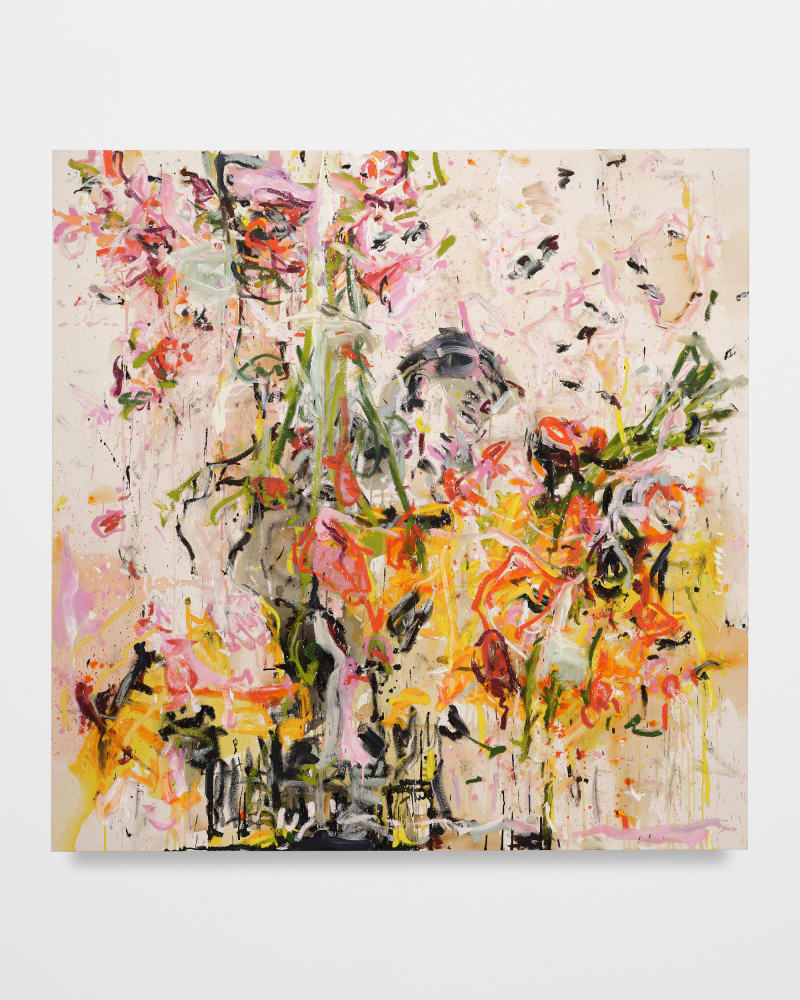 Hiba Kalache, But bombs are raining down, 2023